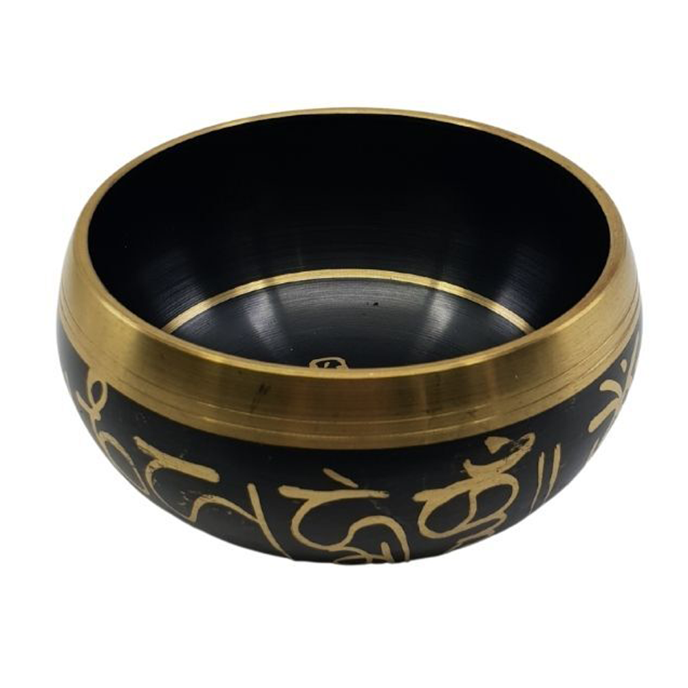 Indian Singing Bowl Medium 5" Black Son of drum