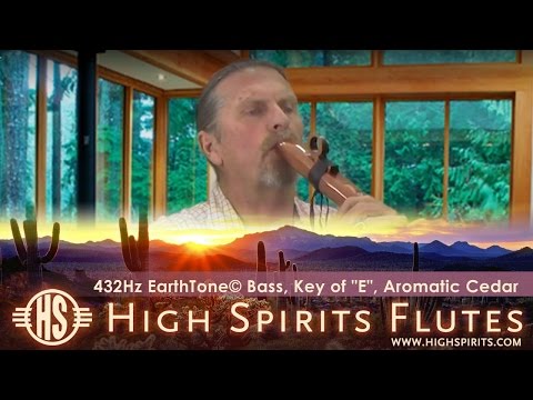 How to play High Spirits 432 Hz Earthtone Bass - Key of E - Aromatic Cedar