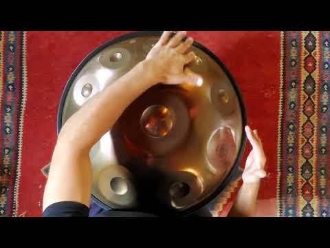 Ethereal Pans D Kurd 10-note handpan video