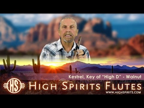 How to play High Spirits Little Hawk Spanish Cedar 'A' 5-hole Flute