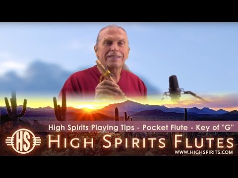 Video explanation High Spirits Pocket Flute G - Aromatic Cedar