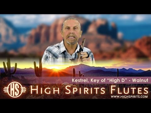 Kestrel high 'D' Walnut Wood - Sound Sample