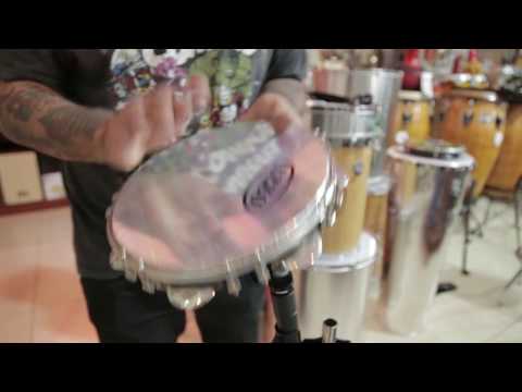 IZZO Pandeiro 10" Yellow Neon How to play
