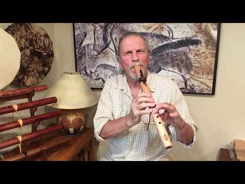 High Spirits First Hawk 'A' Flute Poplar wood vegan - Video demo