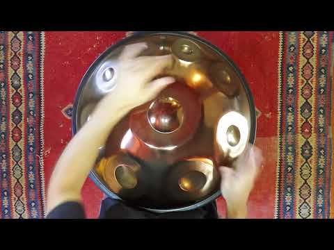 Ethereal Pans C Aegean 432Hz handpan video