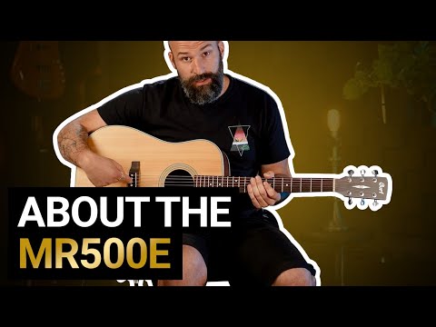 Cort MR500E Open Pore Dreadnought Cutaway demo