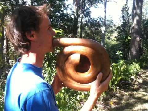Video Spiral Didgeridoo - Natural