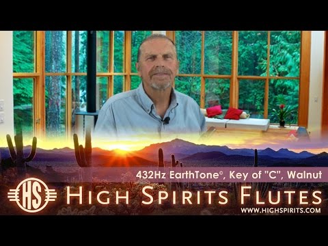 How to play High Spirits 432Hz Earth Tone 'C' - Walnut