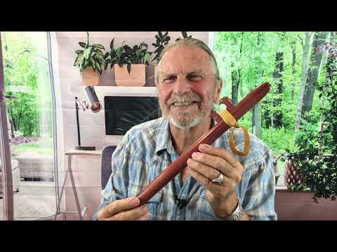 Kestrel Flute - high D - Aromatic Cedar (Sound Sample)