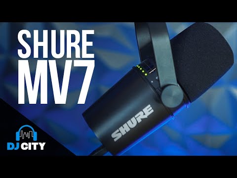 Shure MV7 Podcast Microphone and live streaming