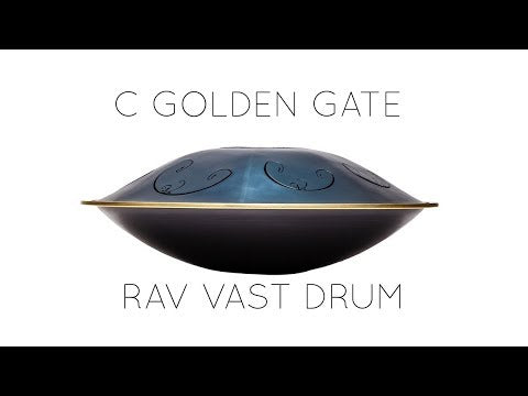RAV Vast C Golden Gate Indigo handpan video