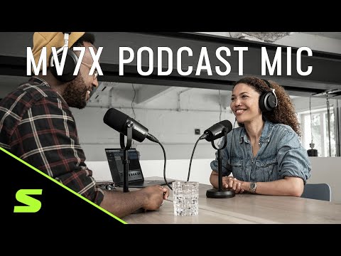 MV7X Podcast Microphone video