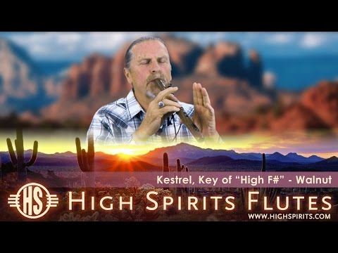 Video High Spirits Kestrel "High F#" - Walnut