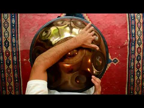 Ethereal Pans C Kurd 9-note handpan Video