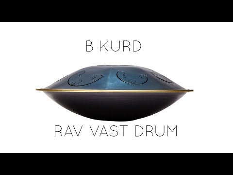 RAV Vast B Kurd Indigo | Middle Eastern Handpan for Improvisation