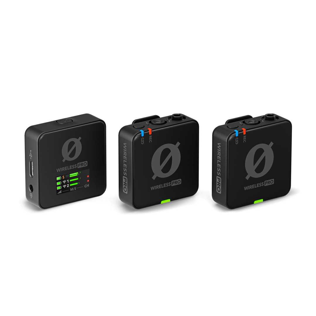 RØDE Wireless PRO dual-channel wireless microphone system