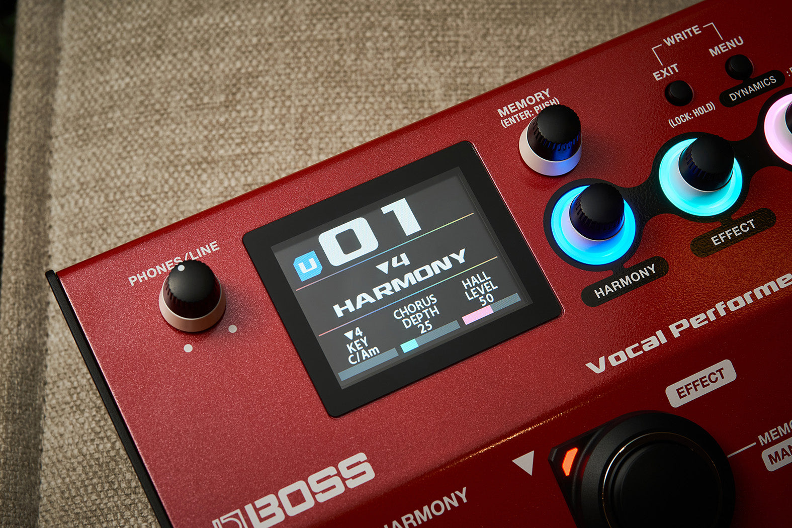 Boss VE-22 Vocal Performer Pedal