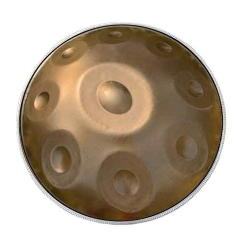 Pi Handpan Golden Stainless Steel - Made in Northern Rivers, Australia